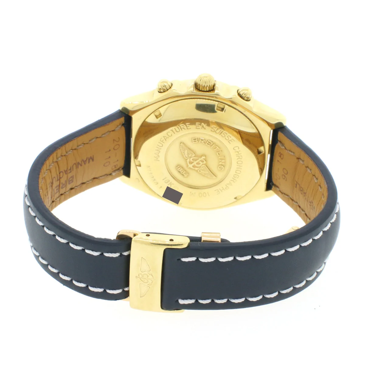 Breitling Chronomat Vitesse 18K Yellow Gold Chronograph 41mm Automatic Mens Watch K13050.1 - Image 5