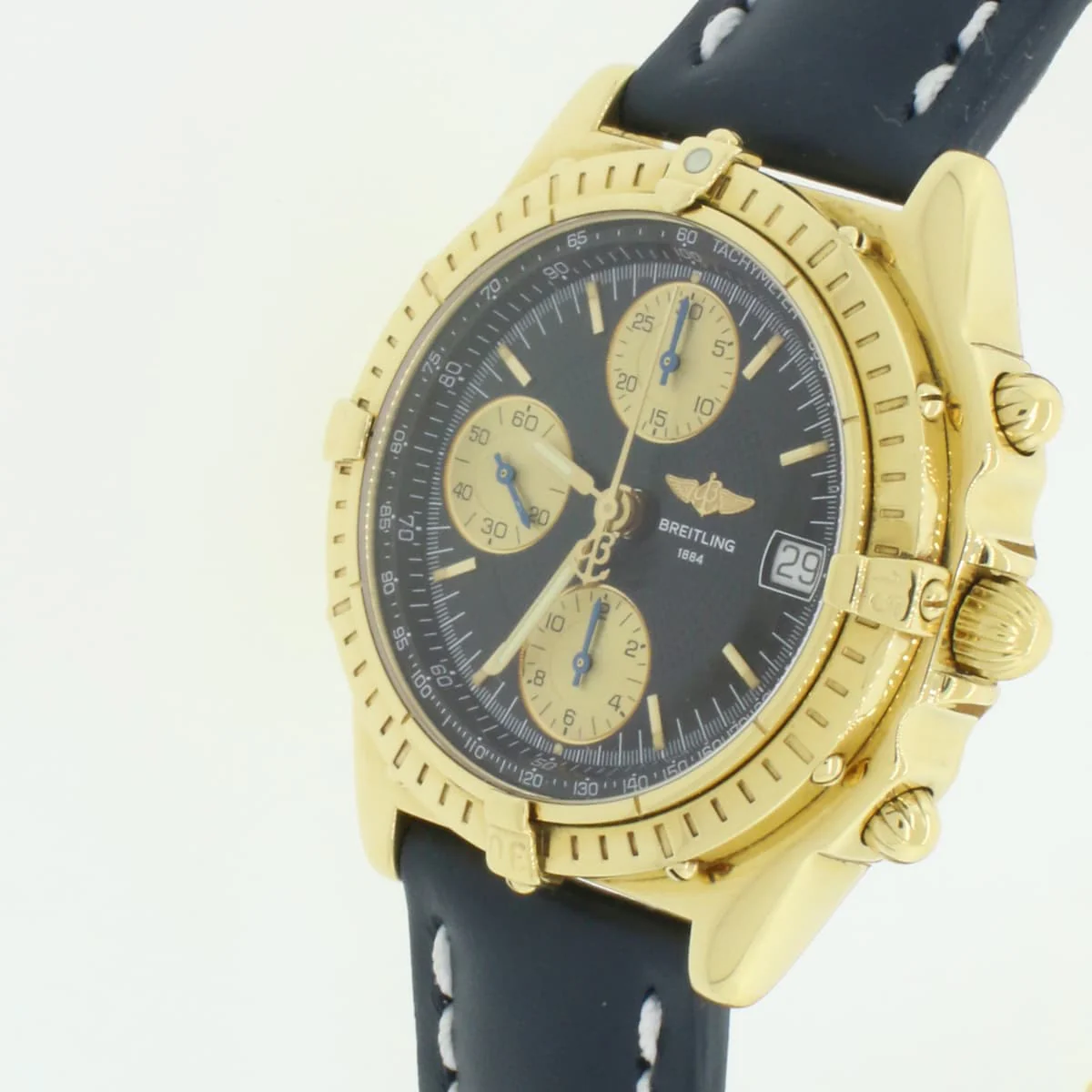 Breitling Chronomat Vitesse 18K Yellow Gold Chronograph 41mm Automatic Mens Watch K13050.1 - Image 7
