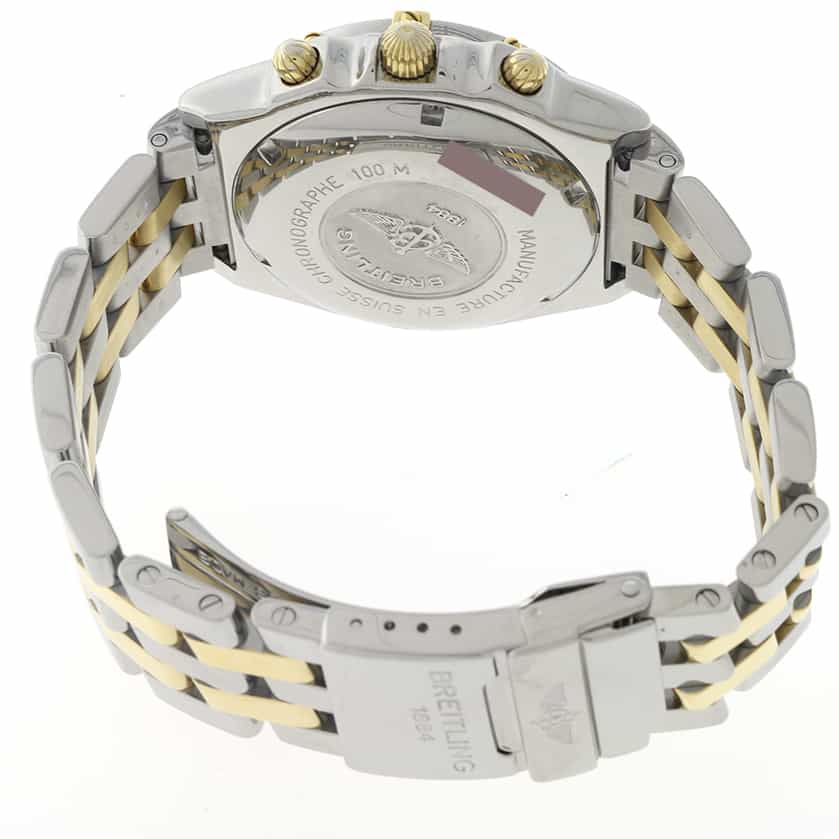 Breitling Chronomat Vitesse 2-Tone 18K Yellow Gold/Stainless Steel 41mm Automatic Mens Watch B13050 - Image 9