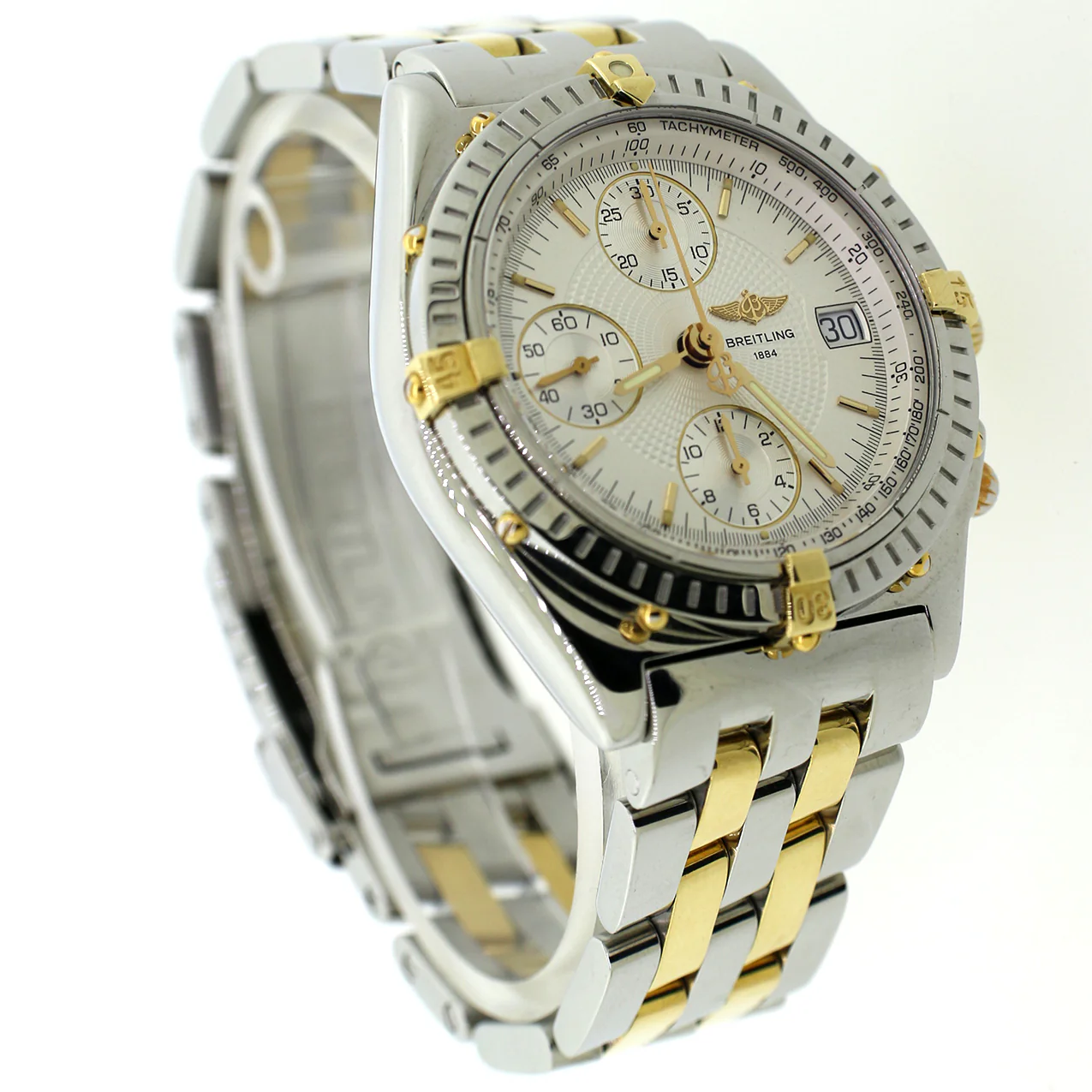 Breitling Chronomat Vitesse 40.5MM 2-Tone Yellow Gold/Stainless Steel Watch B13050.1 - Image 3
