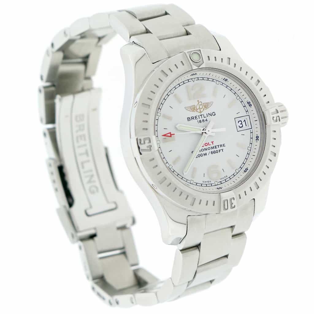 Breitling Colt Oceane 33MM Cream Dial Stainless Steel Ladies Watch A77388 - Image 3
