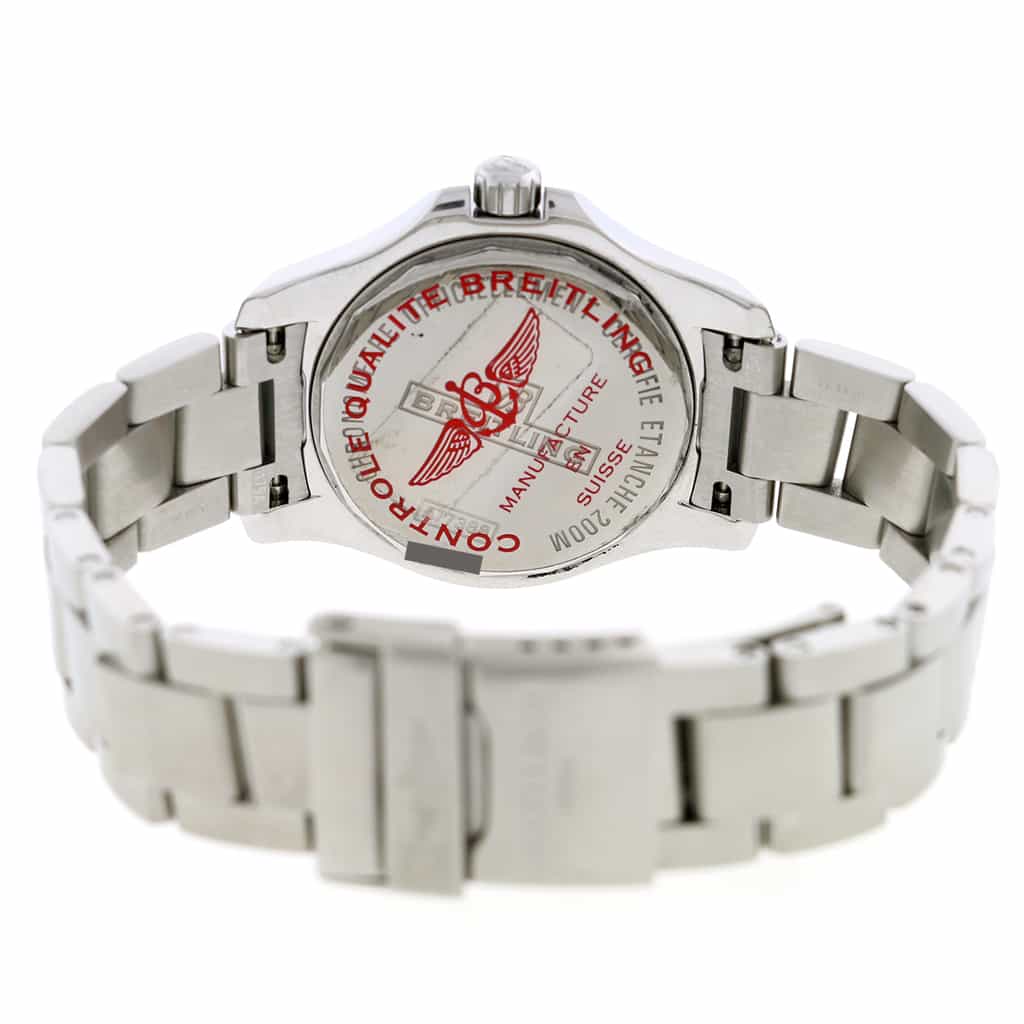 Breitling Colt Oceane 33MM Cream Dial Stainless Steel Ladies Watch A77388 - Image 5