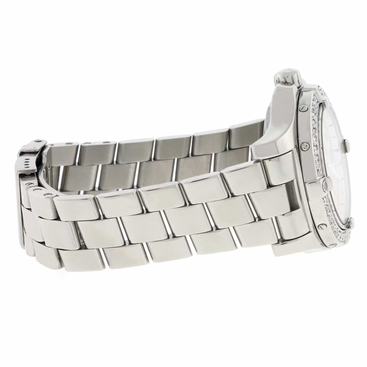 Breitling Colt Oceane Stainless Steel 33MM Silver Dial Ladies Watch A77380 w/Diamond Bezel - Image 6