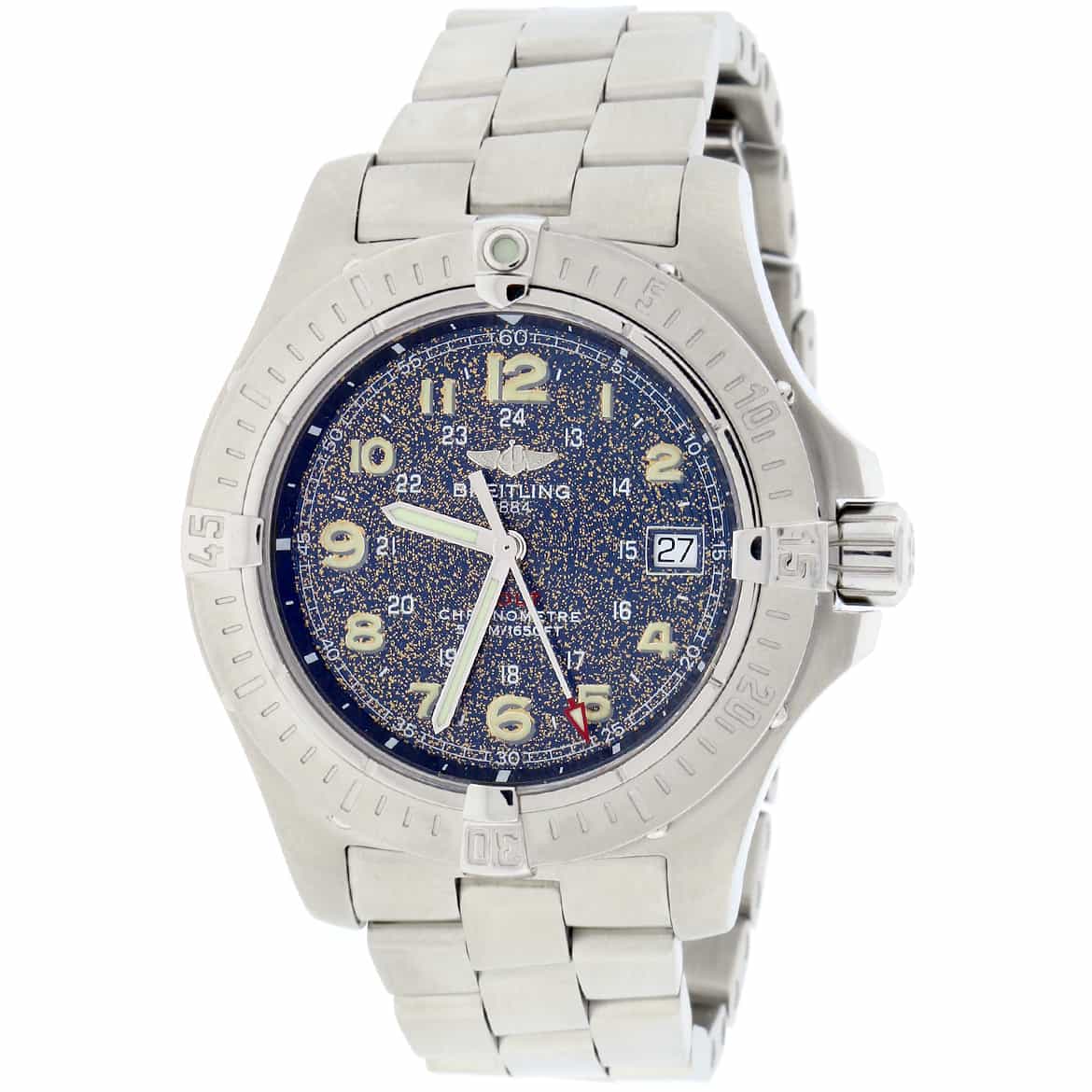 Breitling Colt Special Goldust Arabic Dial 41MM Stainless Steel Mens Watch A74380