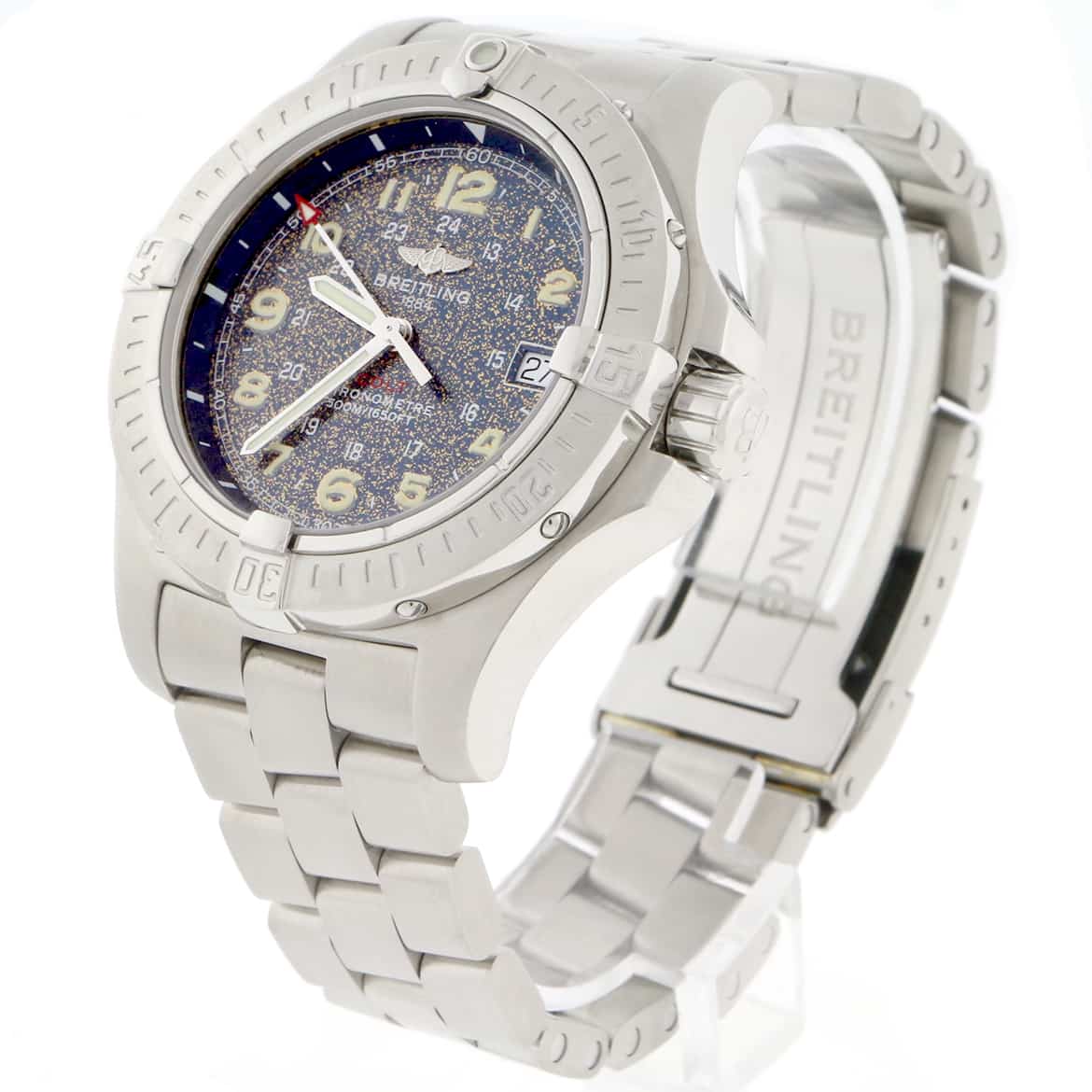 Breitling Colt Special Goldust Arabic Dial 41MM Stainless Steel Mens Watch A74380 - Image 3
