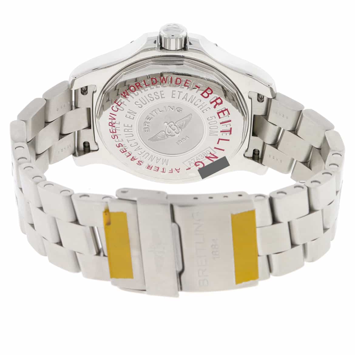 Breitling Colt Special Goldust Arabic Dial 41MM Stainless Steel Mens Watch A74380 - Image 5
