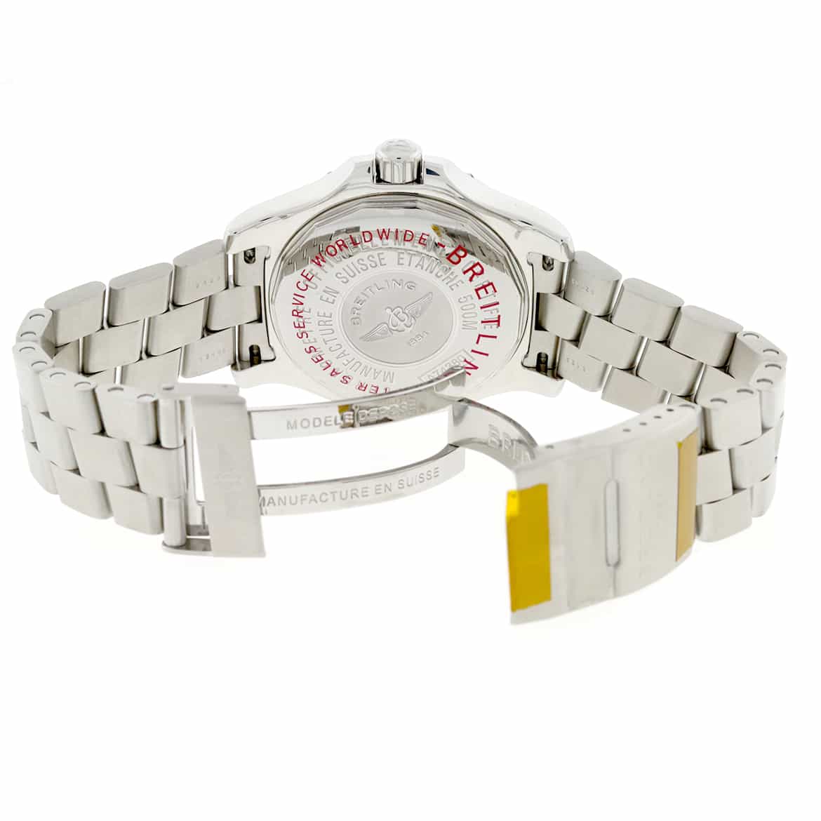 Breitling Colt Special Goldust Arabic Dial 41MM Stainless Steel Mens Watch A74380 - Image 6