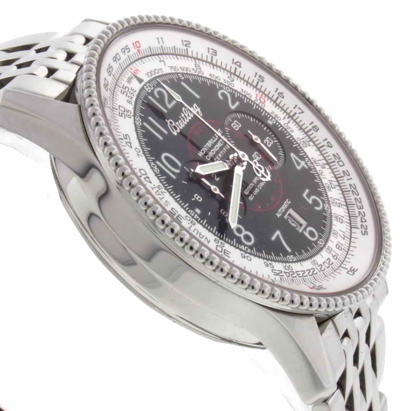Breitling Montbrillant 1903 Flyback 42MM Special Edition Automatic Stainless Steel Mens Watch A35330 - Image 5