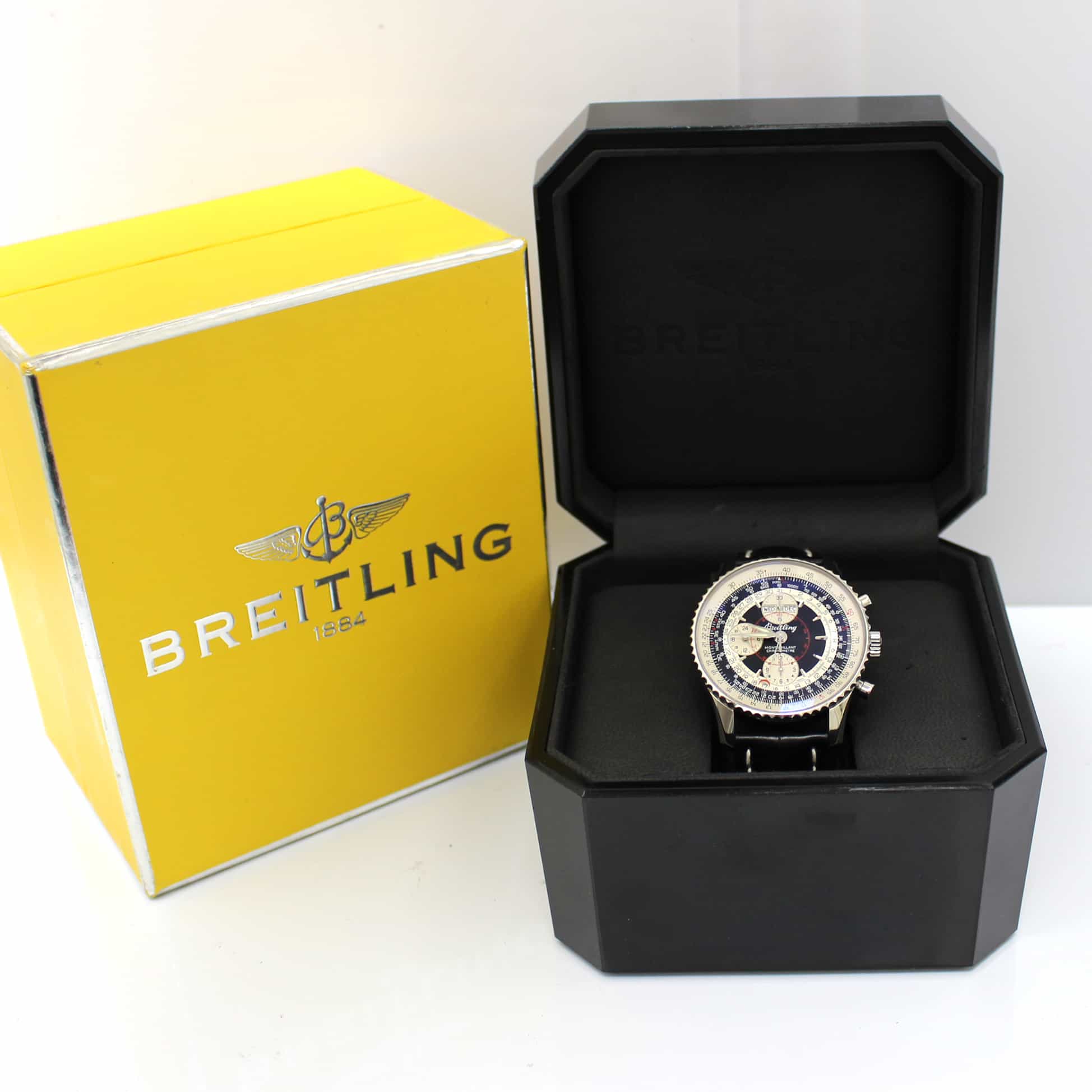 Breitling Navitimer Airborne 38MM Chronograph Calendar Automatic Stainless Steel Mens Watch A33030 - Image 3