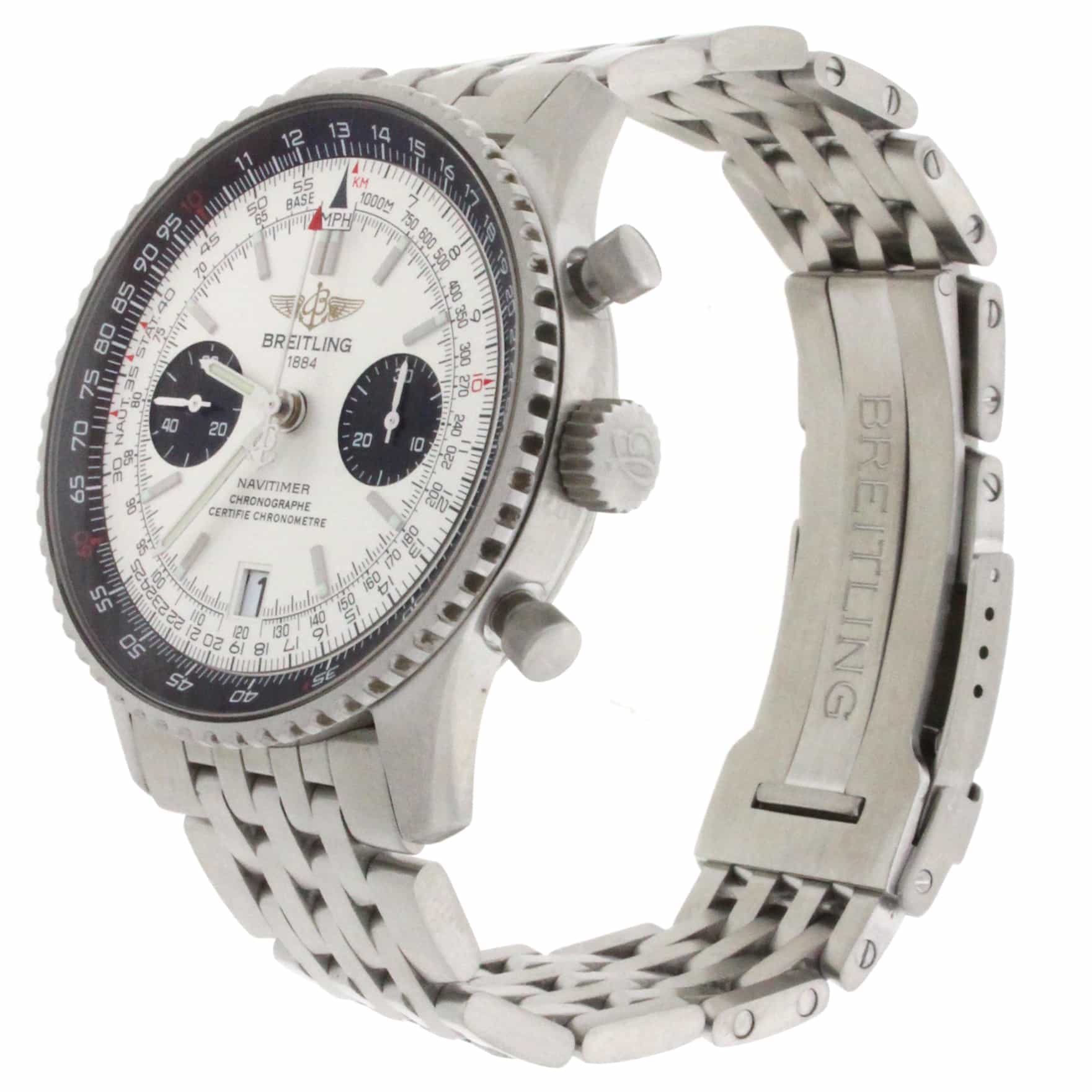 Breitling Navitimer Exemplaires Limited Edition Automatic Stainless Steel Mens Watch A23330 - Image 4