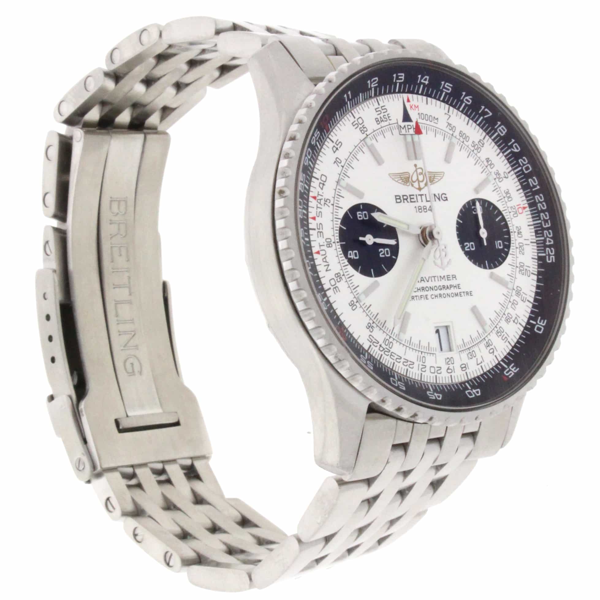 Breitling Navitimer Exemplaires Limited Edition Automatic Stainless Steel Mens Watch A23330 - Image 5
