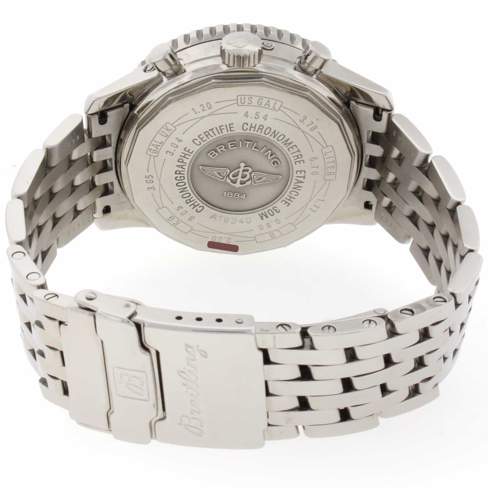 Breitling Navitimer Olympus Moonphase Calendar Chronograph 43MM Automatic Stainless Steel Mens Watch A19340 - Image 8