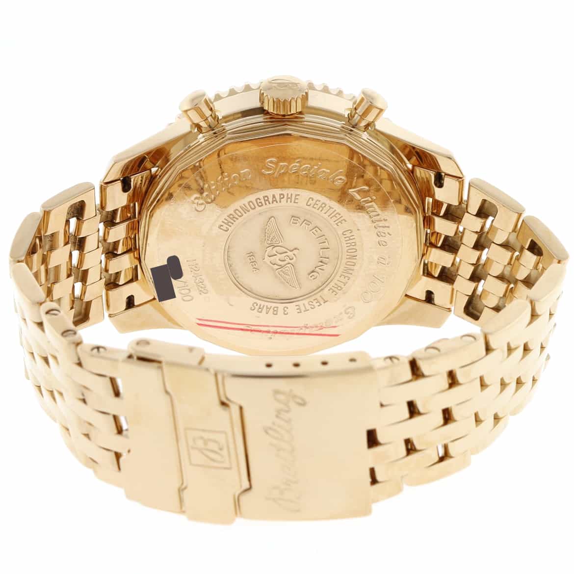 Breitling Navitimer World 18K Rose Gold Special Edition Automatic Mens Watch H24322 - Image 6