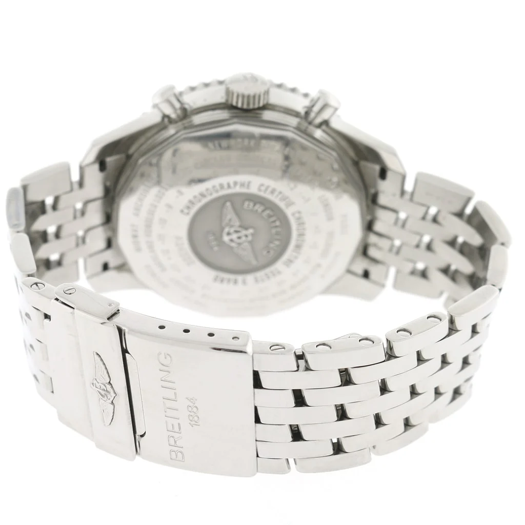 Breitling Navitimer World 46MM Chronograph GMT Automatic Stainless Steel Mens Watch A24322 - Image 6