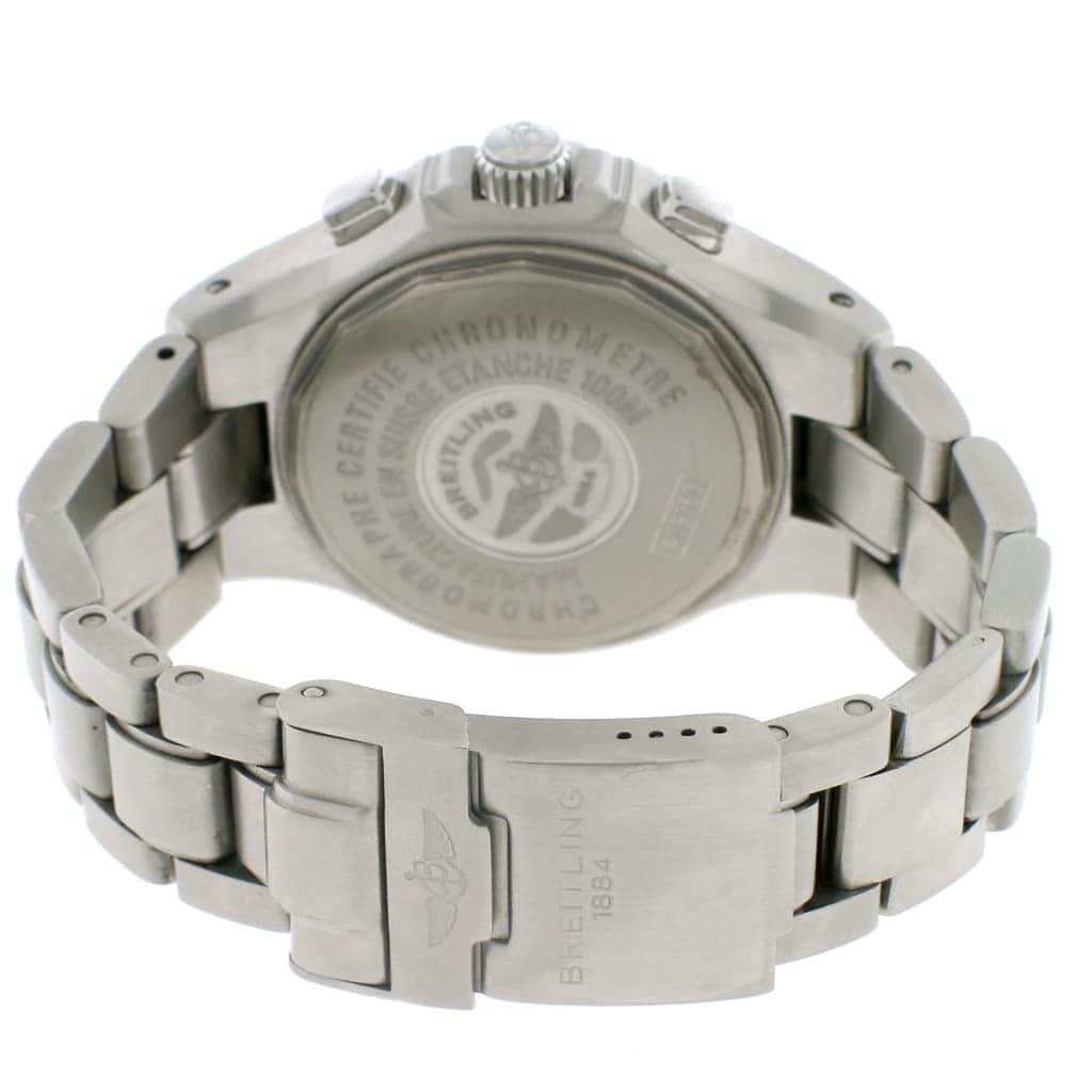 Breitling Professional Hercules Chronograpah 45MM Cream Dial Automatic Stainless Steel Mens Watch A39363 - Image 6
