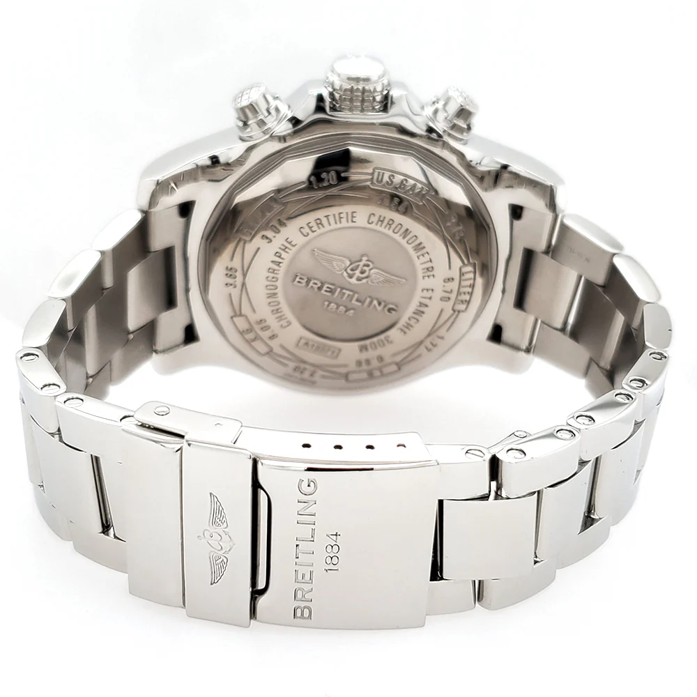 Breitling Super Avenger II Chronograph 48mm Stainless Steel Watch A13371 - Image 5