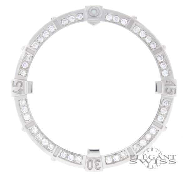 Breitling Super Avenger Stainless Steel Bezel Model A13370 with Custom 1.60Ct Diamond Setting