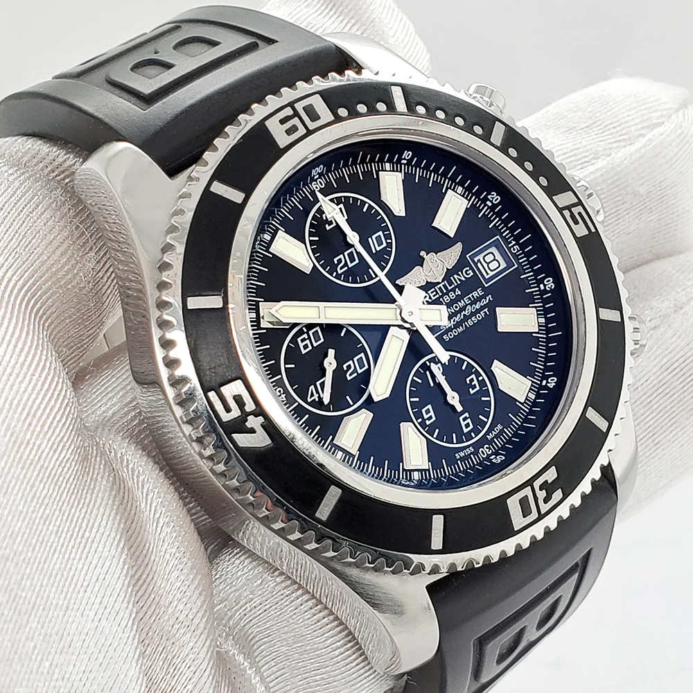 Breitling Superocean Chronograph Steelfish 44mm Stainless Steel Watch A13341 - Image 2