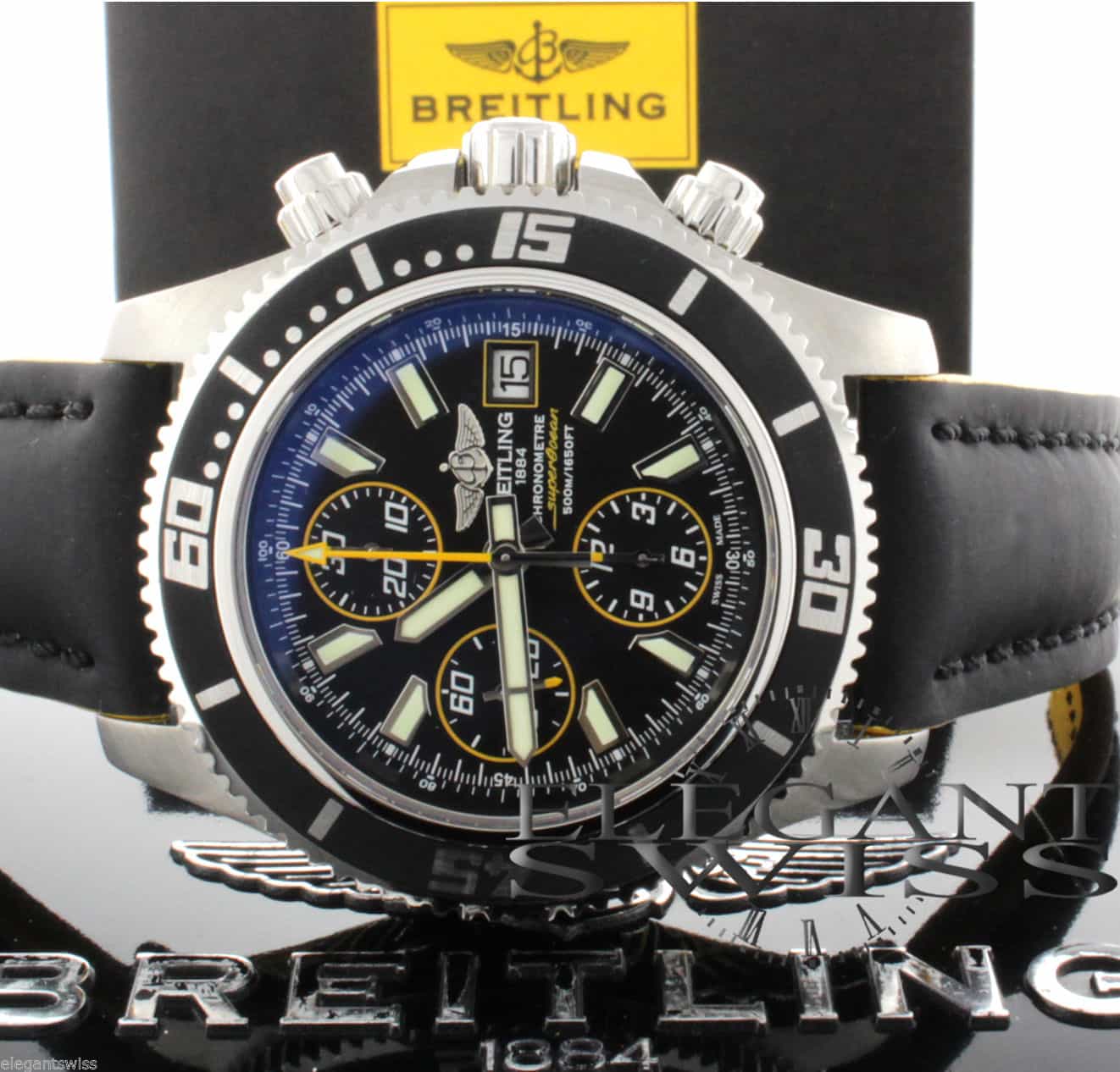 Breitling Superocean Chronograph Steelfish Automatic Stainless Steel Mens Watch A13341 - Image 2