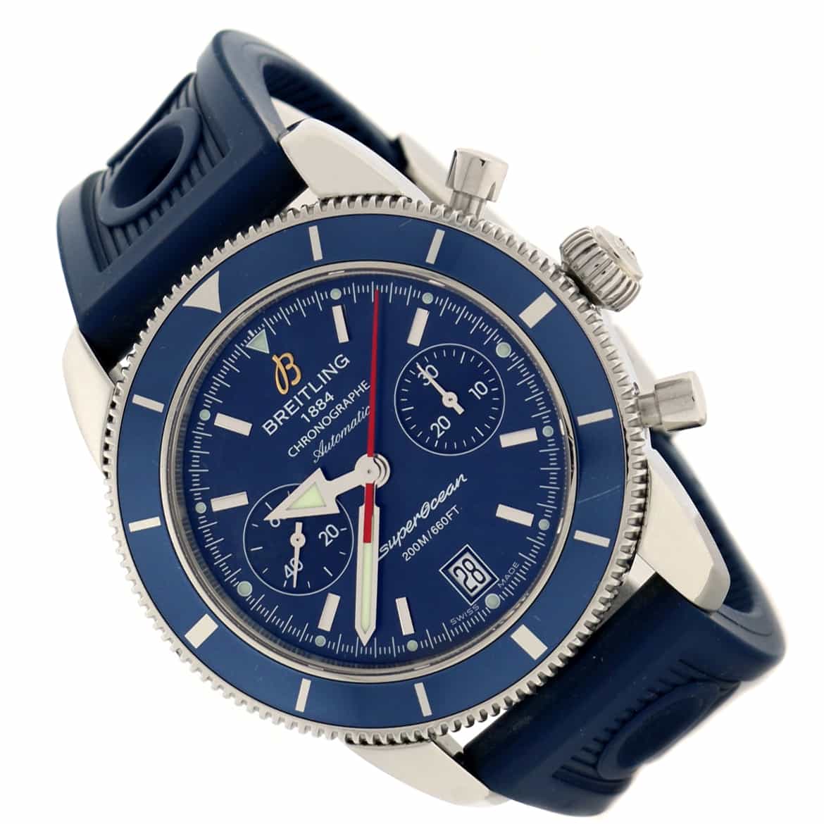 Breitling SuperOcean Heritage Chronograph 44MM Automatic Stainless Steel Mens Watch A23370 - Image 2