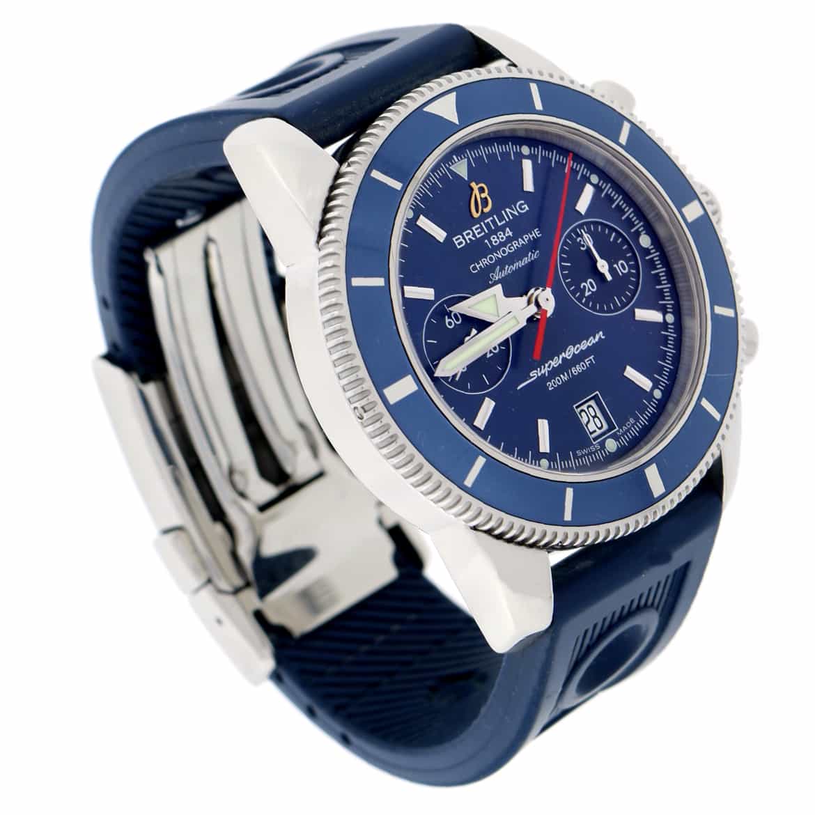 Breitling SuperOcean Heritage Chronograph 44MM Automatic Stainless Steel Mens Watch A23370 - Image 5
