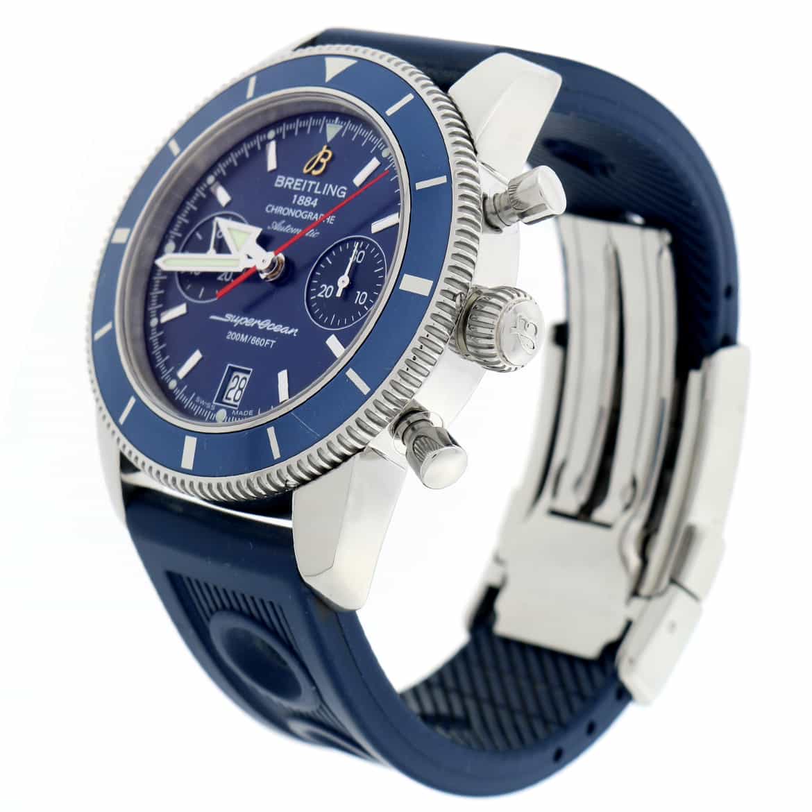 Breitling SuperOcean Heritage Chronograph 44MM Automatic Stainless Steel Mens Watch A23370 - Image 6