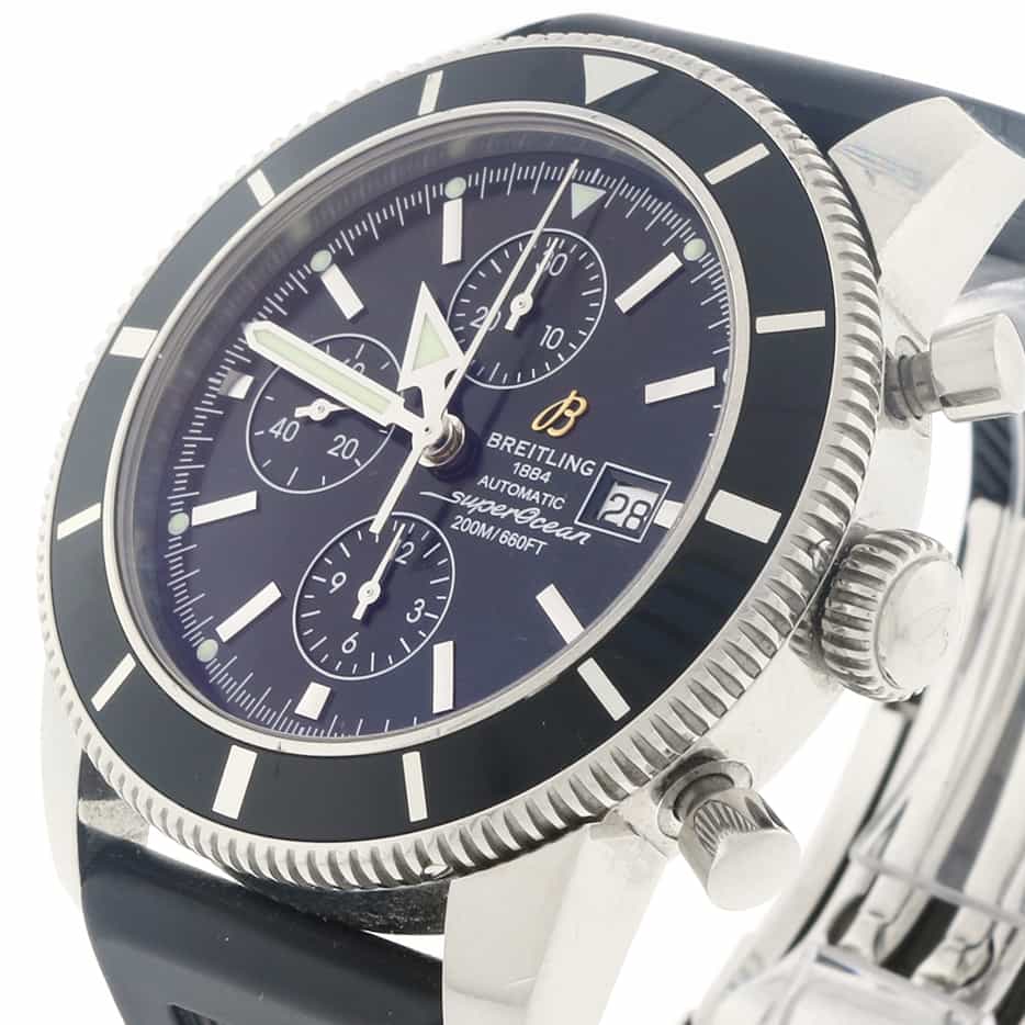 Breitling SuperOcean Heritage Chronograph 46MM Automatic Stainless Steel Mens Watch A13320 - Image 3
