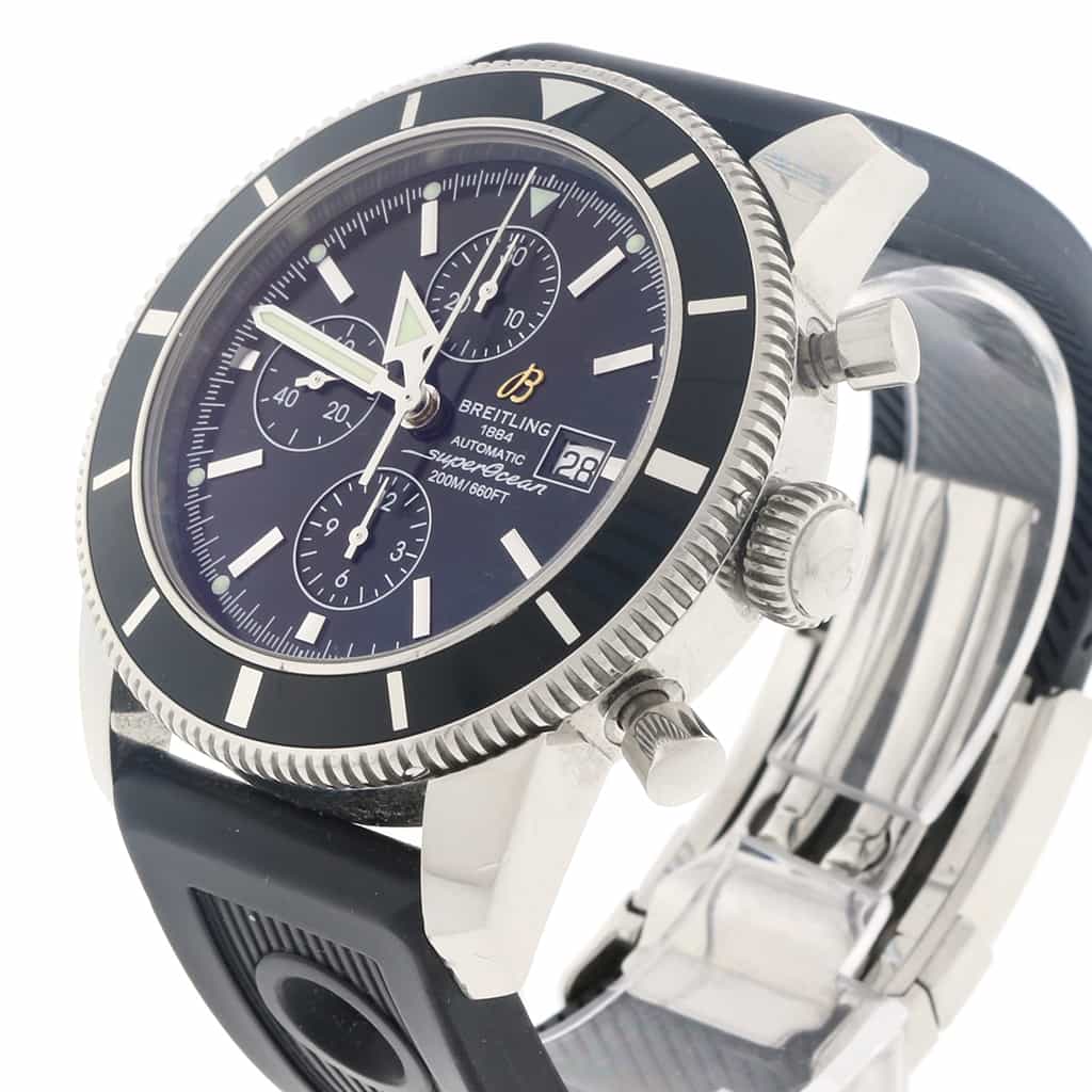 Breitling SuperOcean Heritage Chronograph 46MM Automatic Stainless Steel Mens Watch A13320 - Image 6