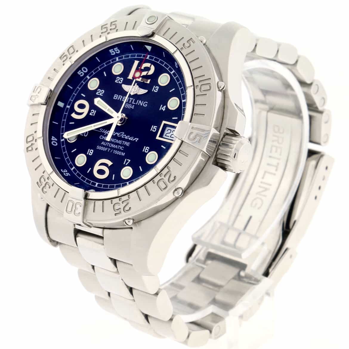 Breitling SuperOcean Steelfish 42MM Black Arabic Dial Stainless Steel Automatic Mens Watch A17360 - Image 3