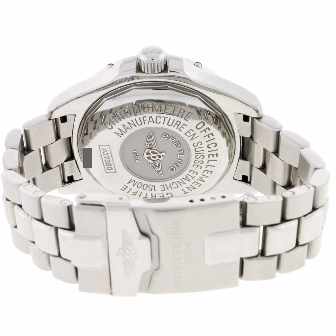 Breitling SuperOcean Steelfish 42MM Black Arabic Dial Stainless Steel Automatic Mens Watch A17360 - Image 6