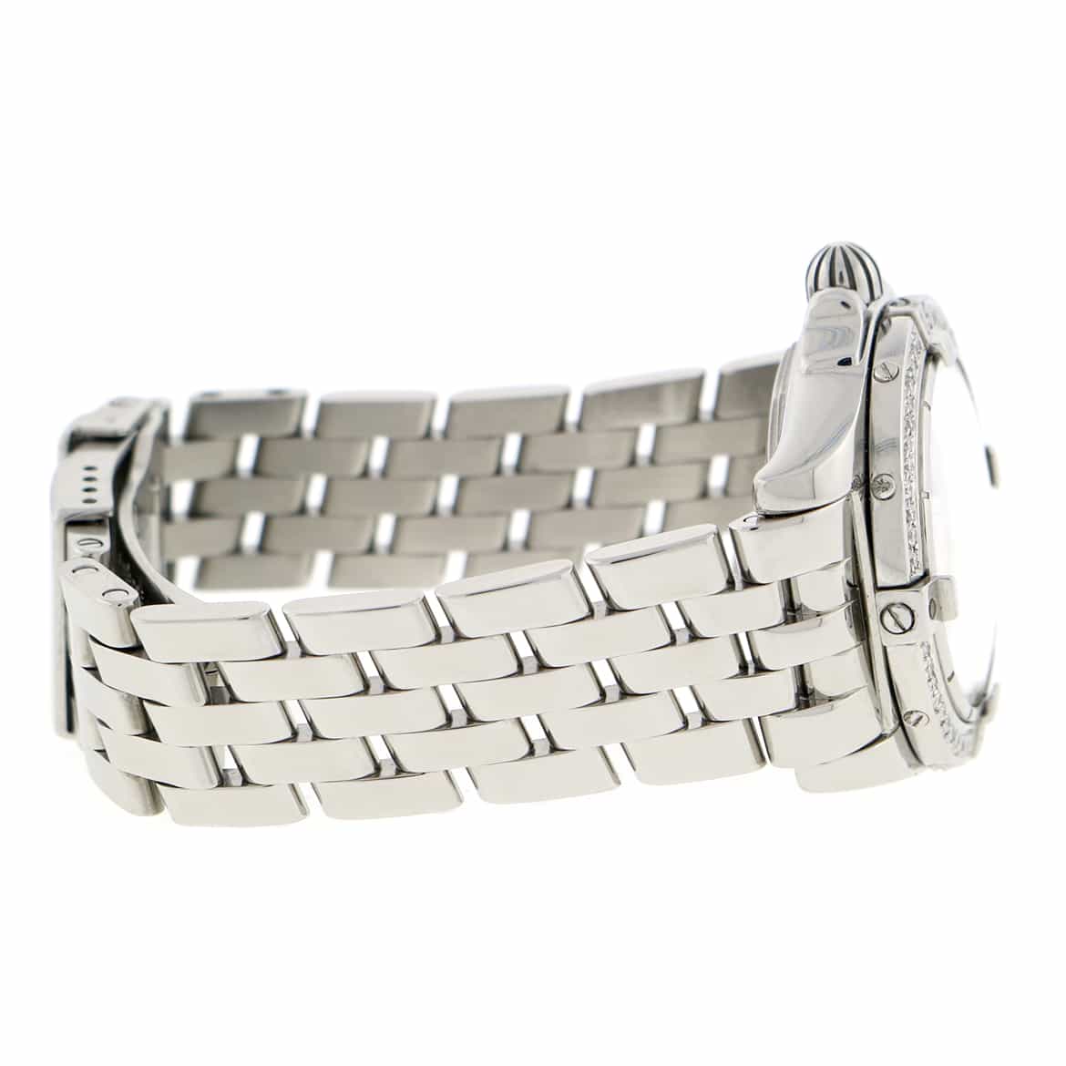Breitling Windrider Cockpit Lady Factory Diamond Dial 32MM Watch w/Custom Diamond Bezel A71356 - Image 9