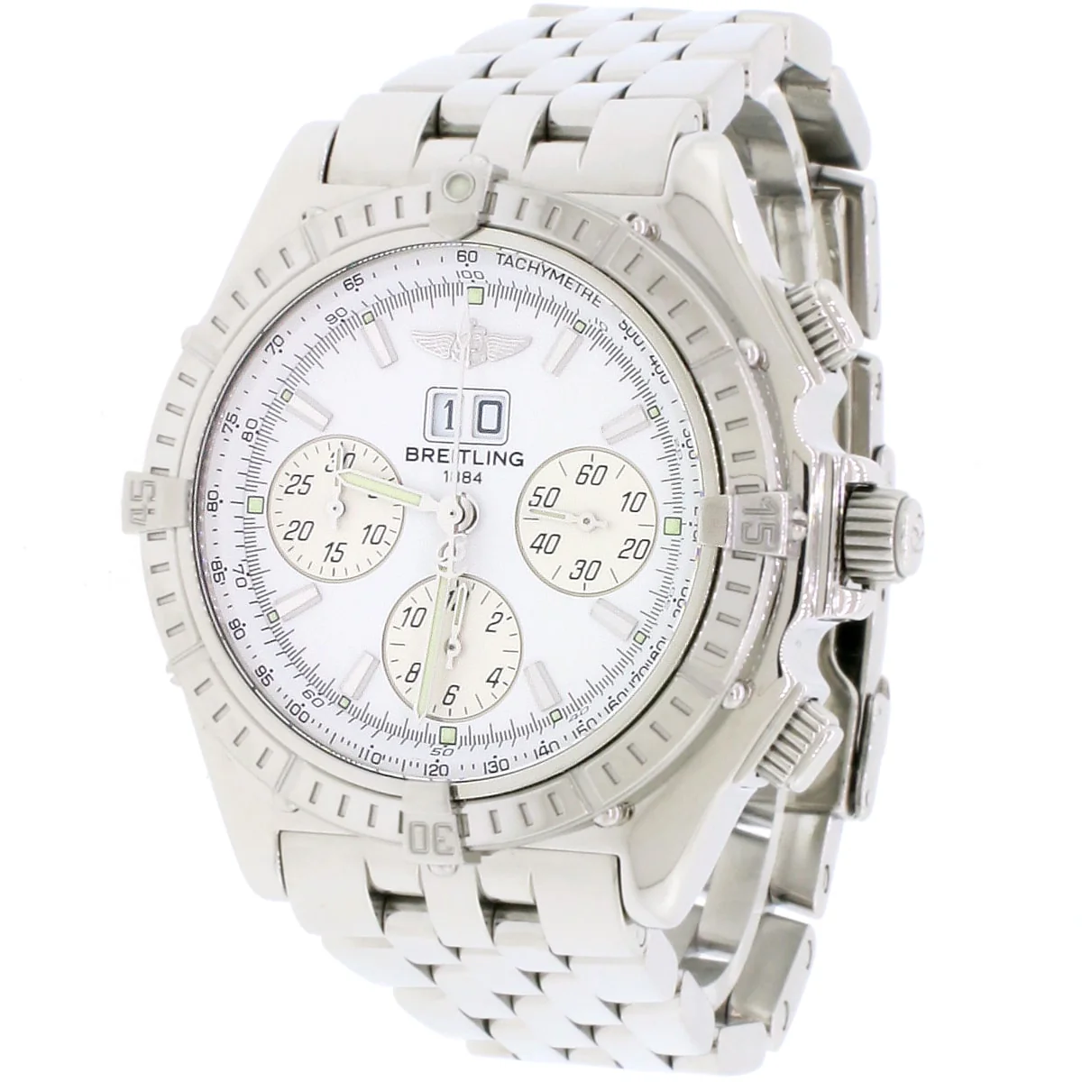 Breitling Windrider Crosswind Special 44MM Big Date Chronograph Automatic Watch A44355