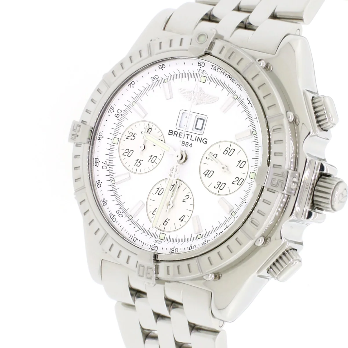 Breitling Windrider Crosswind Special 44MM Big Date Chronograph Automatic Watch A44355 - Image 2