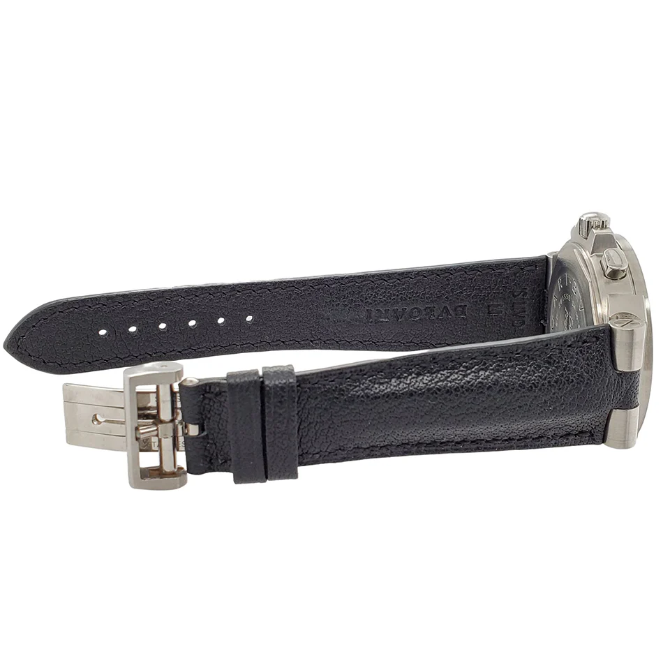 Bvlgari Diagono Chronograph 40mm Black Dial Stainless Steel Watch - Image 4