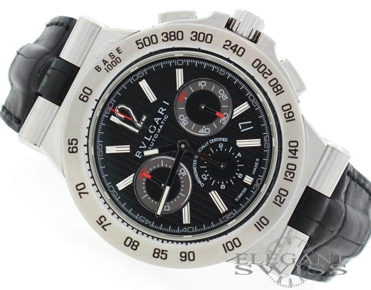 Bvlgari Diagono Pro Terra Chronograph 42MM Stainless Steel Automatic Mens Watch DP42SCH - Image 2