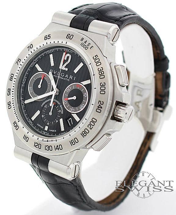 Bvlgari Diagono Pro Terra Chronograph 42MM Stainless Steel Automatic Mens Watch DP42SCH - Image 4