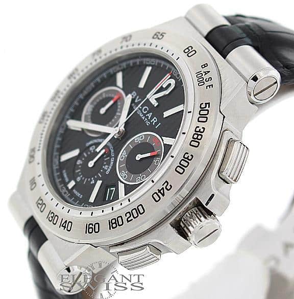 Bvlgari Diagono Pro Terra Chronograph 42MM Stainless Steel Automatic Mens Watch DP42SCH - Image 6