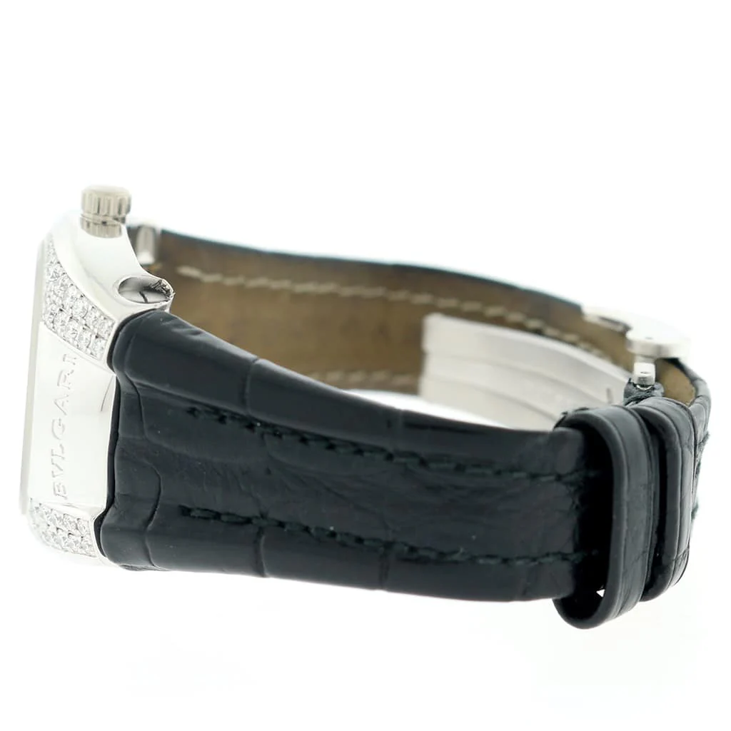 Bvlgari Ergon 18K White Gold Factory Diamond Watch EGW 30 G - Image 6