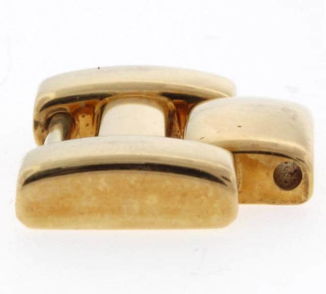 Cartier 38mm Pasha 18K Yellow Gold Link 100% Authentic - Image 6