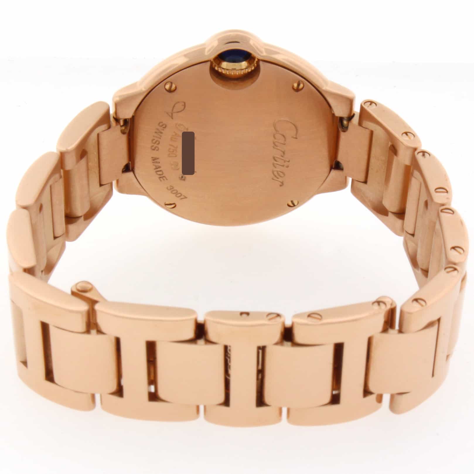 Cartier Ballon Bleu 18K Pink Gold 28MM Ladies Watch W69002Z2 - Image 8