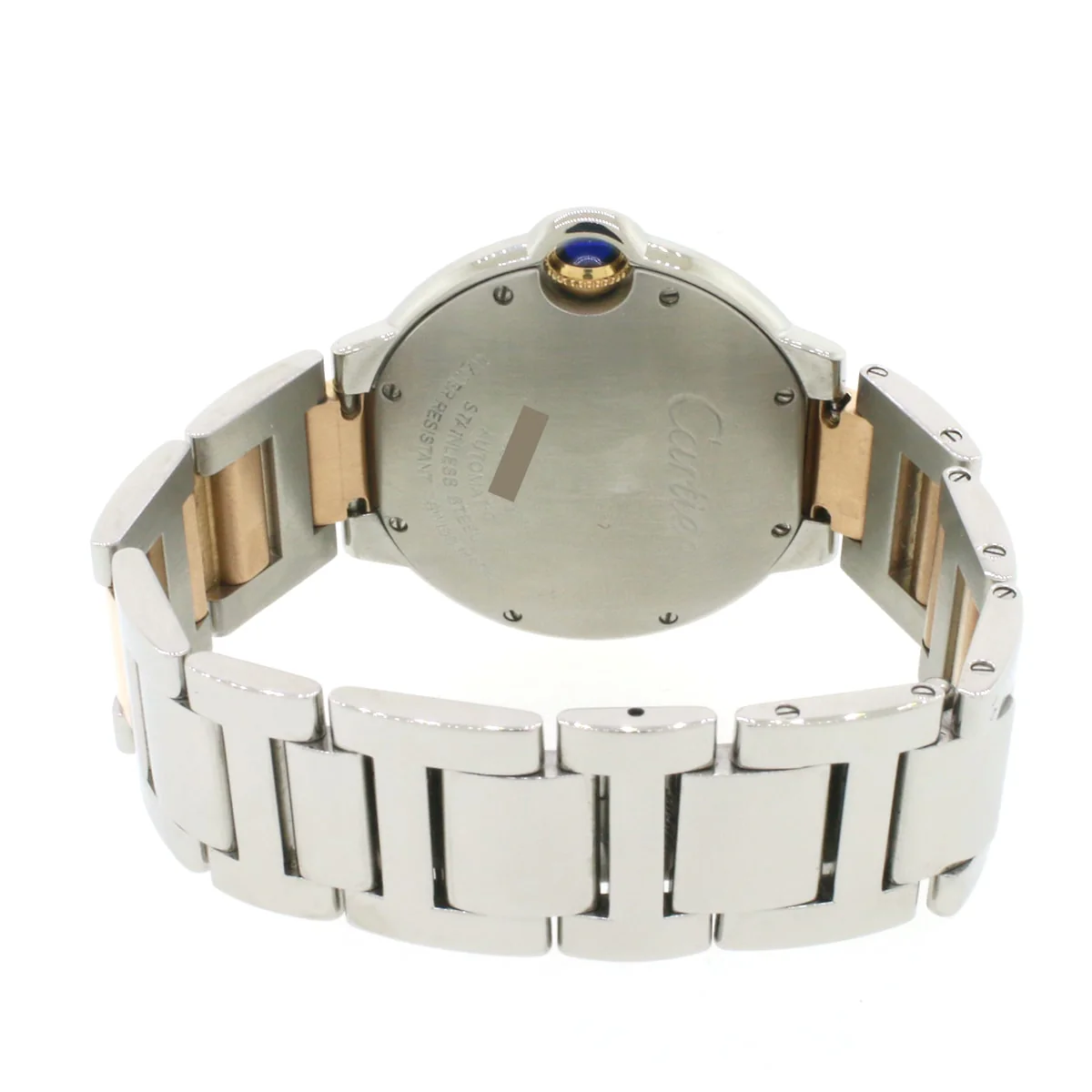 Cartier Ballon Bleu 2-Tone 18K Rose Gold & Steel Factory Diamond Dial 36mm Watch W3BB0018 Box & Papers - Image 2
