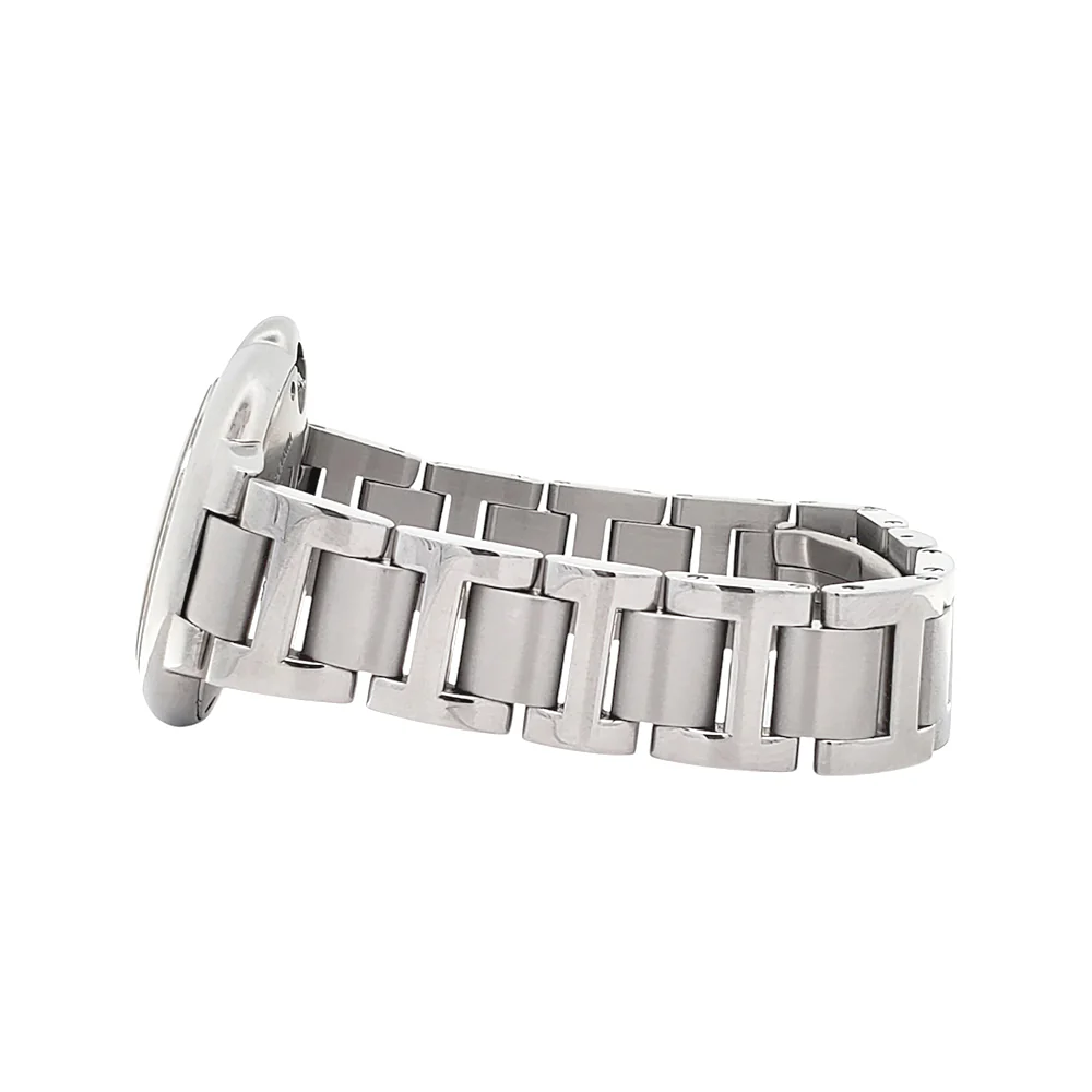 Cartier Ballon Bleu 33mm Silver Roman Dial Stainless Steel Watch W6920071 3489 Papers - Image 6