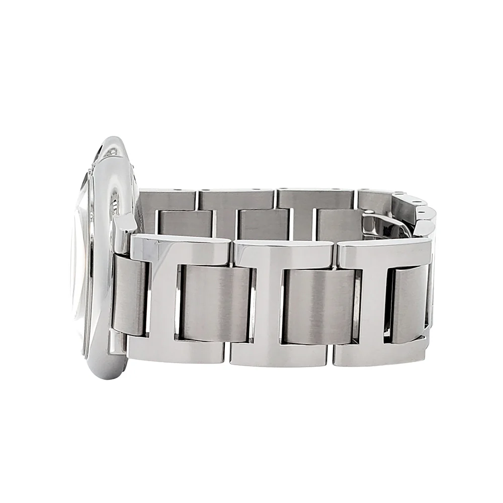 Cartier Ballon Bleu 36mm Silver Roman Dial Quartz Steel Watch W69011Z4 3005 - Image 5