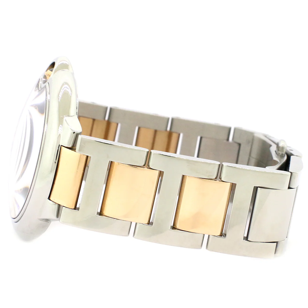 Cartier Ballon Bleu 42mm 2-Tone Rose Gold/Steel Watch/Chocolate Roman Dial/Box/Booklet - Image 4