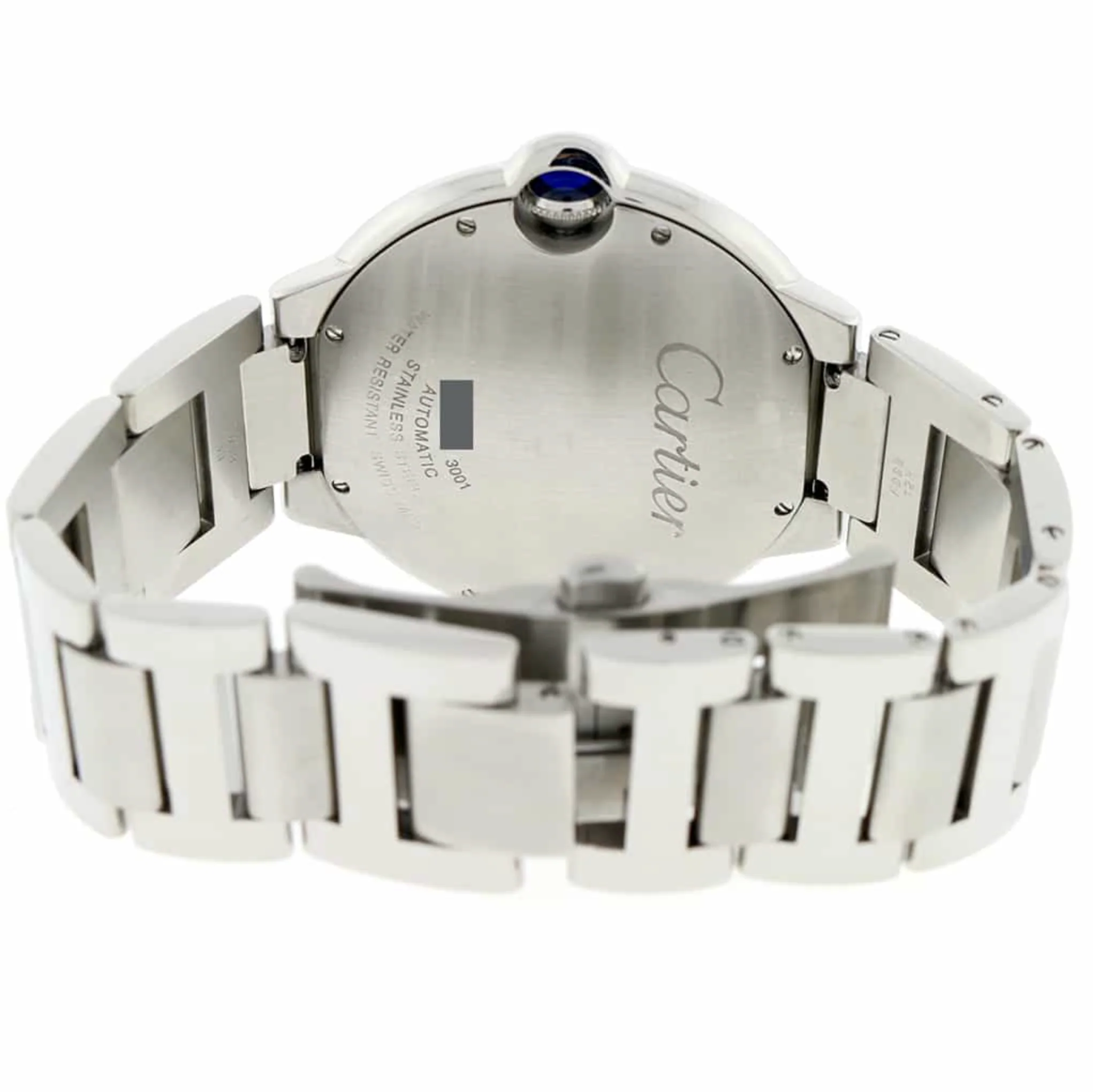 Cartier Ballon Bleu 42mm Silver Dial Steel Watch W69012Z4 3001 - Image 7