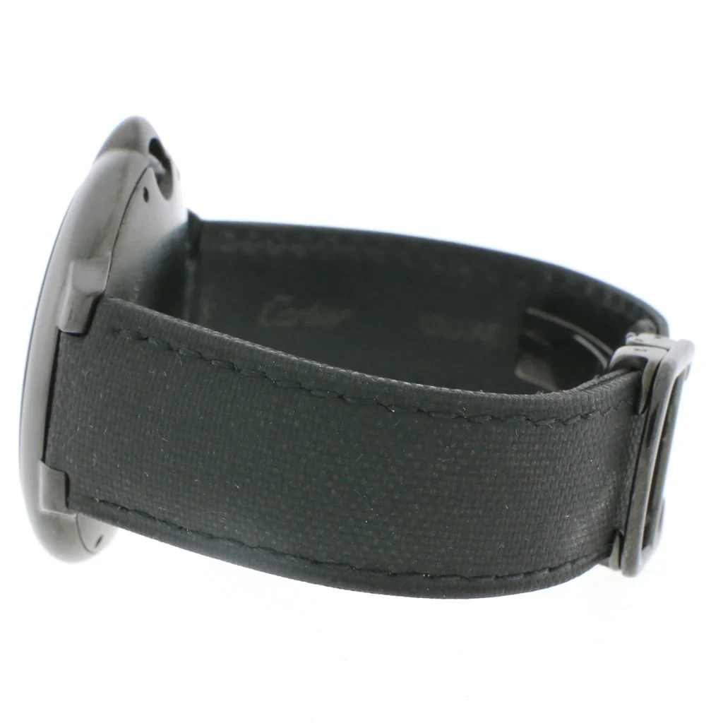 Cartier Ballon Bleu Carbon Large Black Roman Dial 42MM Automatic ADLC & Stainless Steel Mens Watch WSBB0015 - Image 3