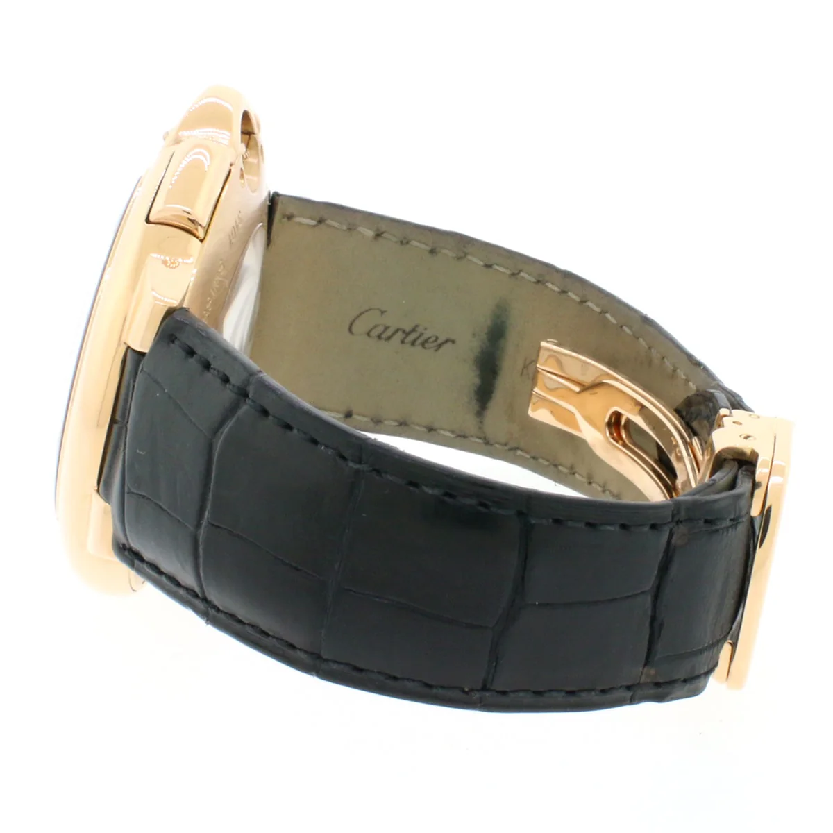 CARTIER BALLON BLEU CHRONOGRAPH 18KT ROSE GOLD LEATHER STRAP W6920074 Box Papers - Image 5