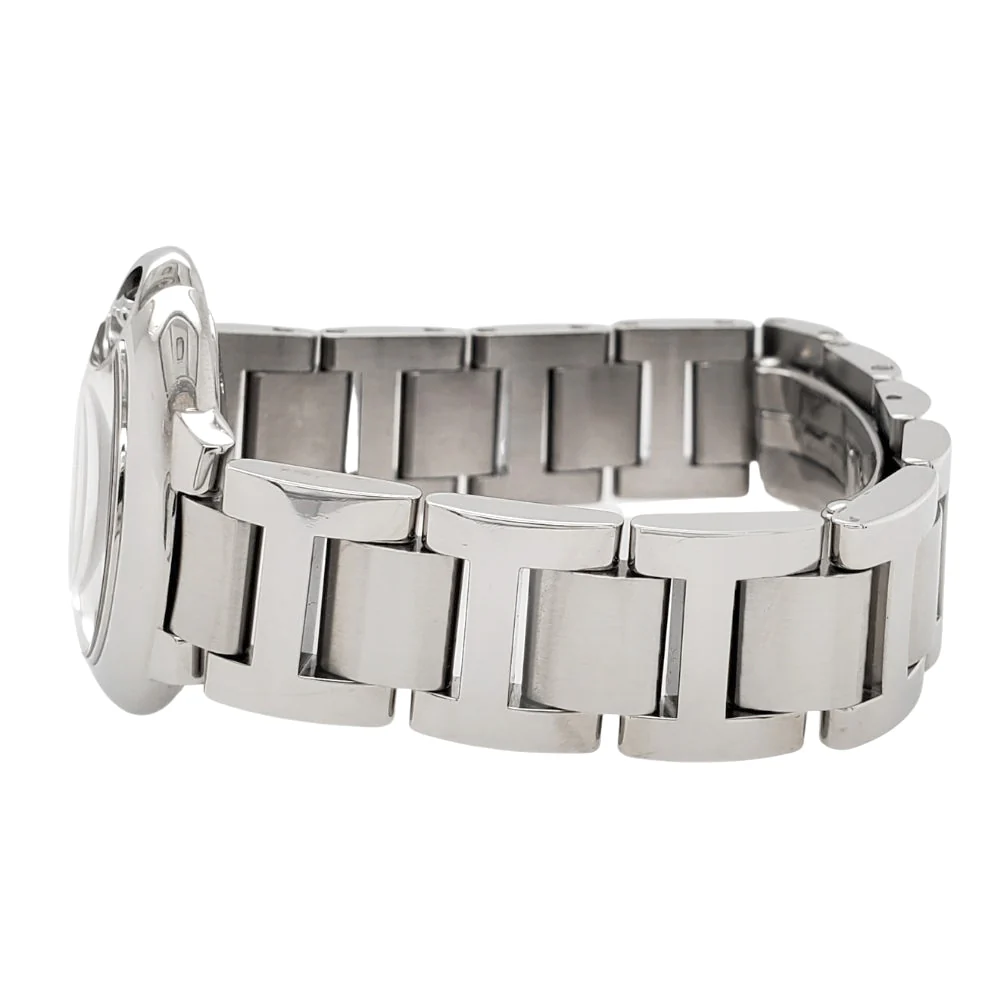 Cartier Ballon Bleu Ladies 28 mm Silver Roman Dial Steel Watch 3009 - Image 3