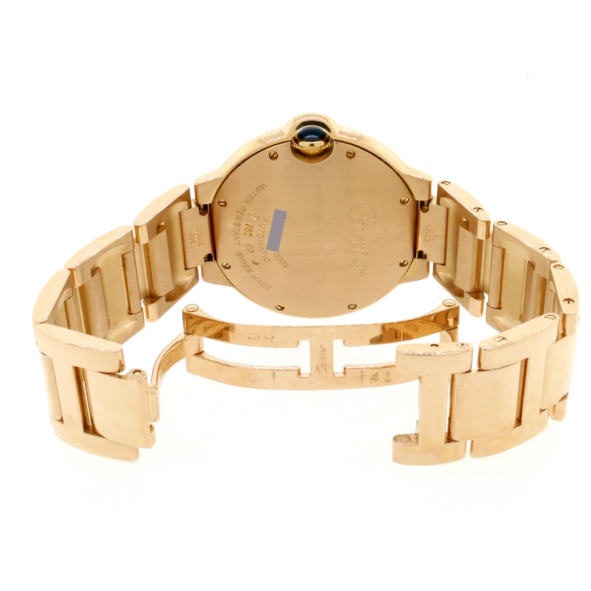 Cartier Ballon Bleu Midsize 18K Pink Gold 36MM Automatic Watch W69004Z2 w/Box&Papers - Image 6