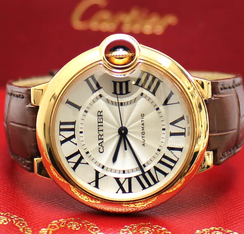 Cartier Ballon Bleu Midsize 36MM 18K Rose Automatic Watch W6900456 - Image 2